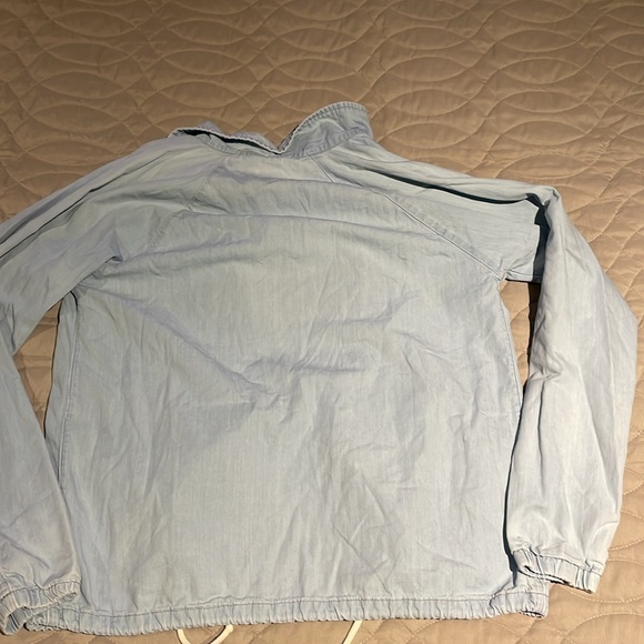 Vans Women’s Baby Blue Coach Jacket Size XS - Picture 8 of 8